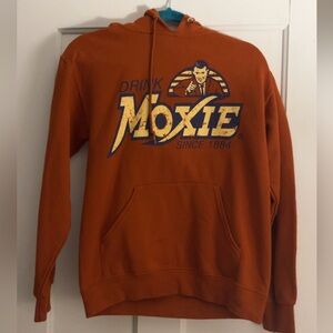 Rust orange Moxie hoodie